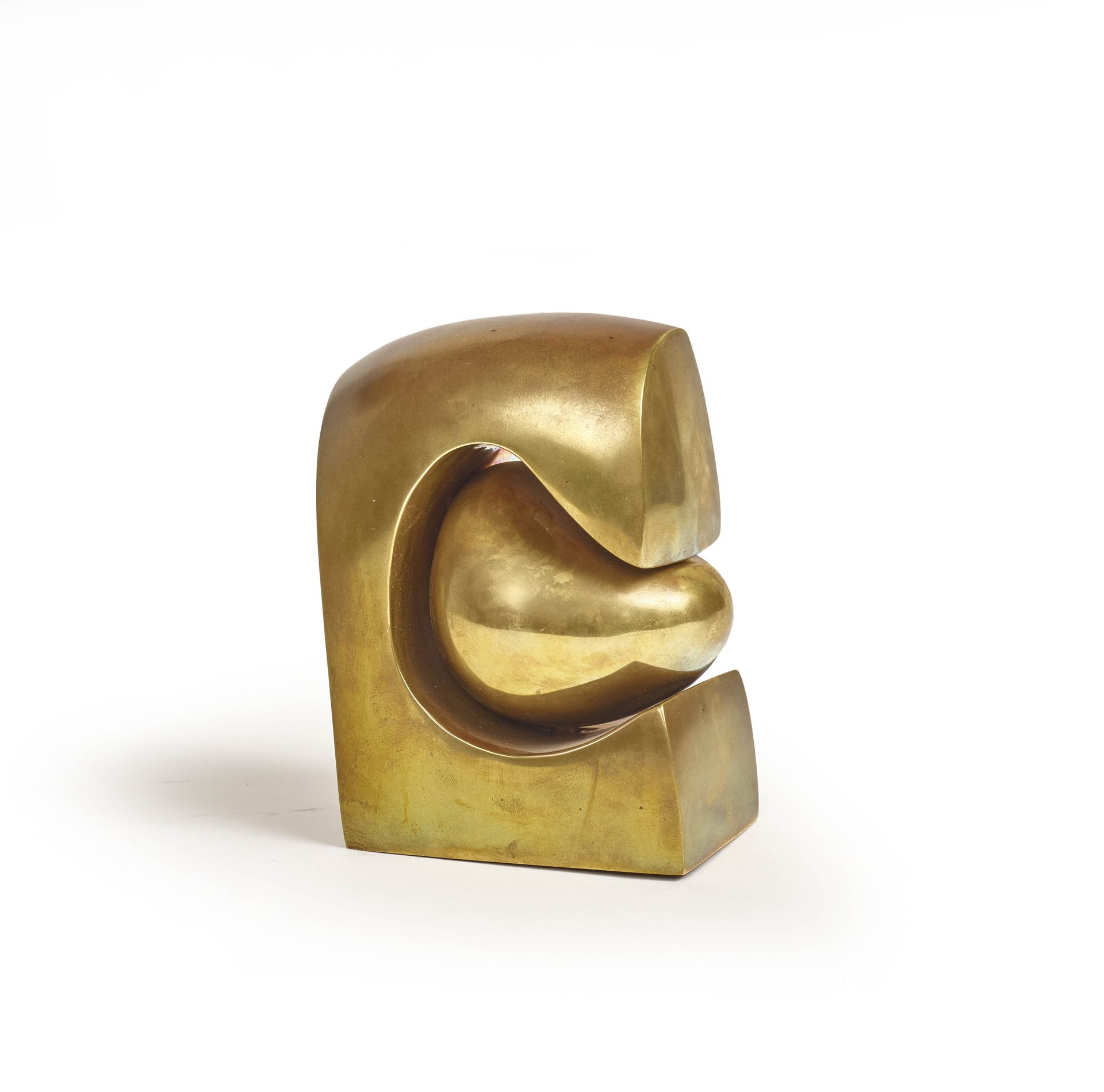 Null 马克-巴蒂弗尔 (生于1931年)


无题


带有金色铜锈的青铜证明，签名和编号为2/8


H.13,5 cm
