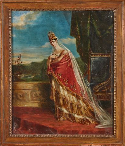 Null Scuola del 19° secolo

Ritratto della cantante Giuditta Pasta

Olio su tela&hellip;