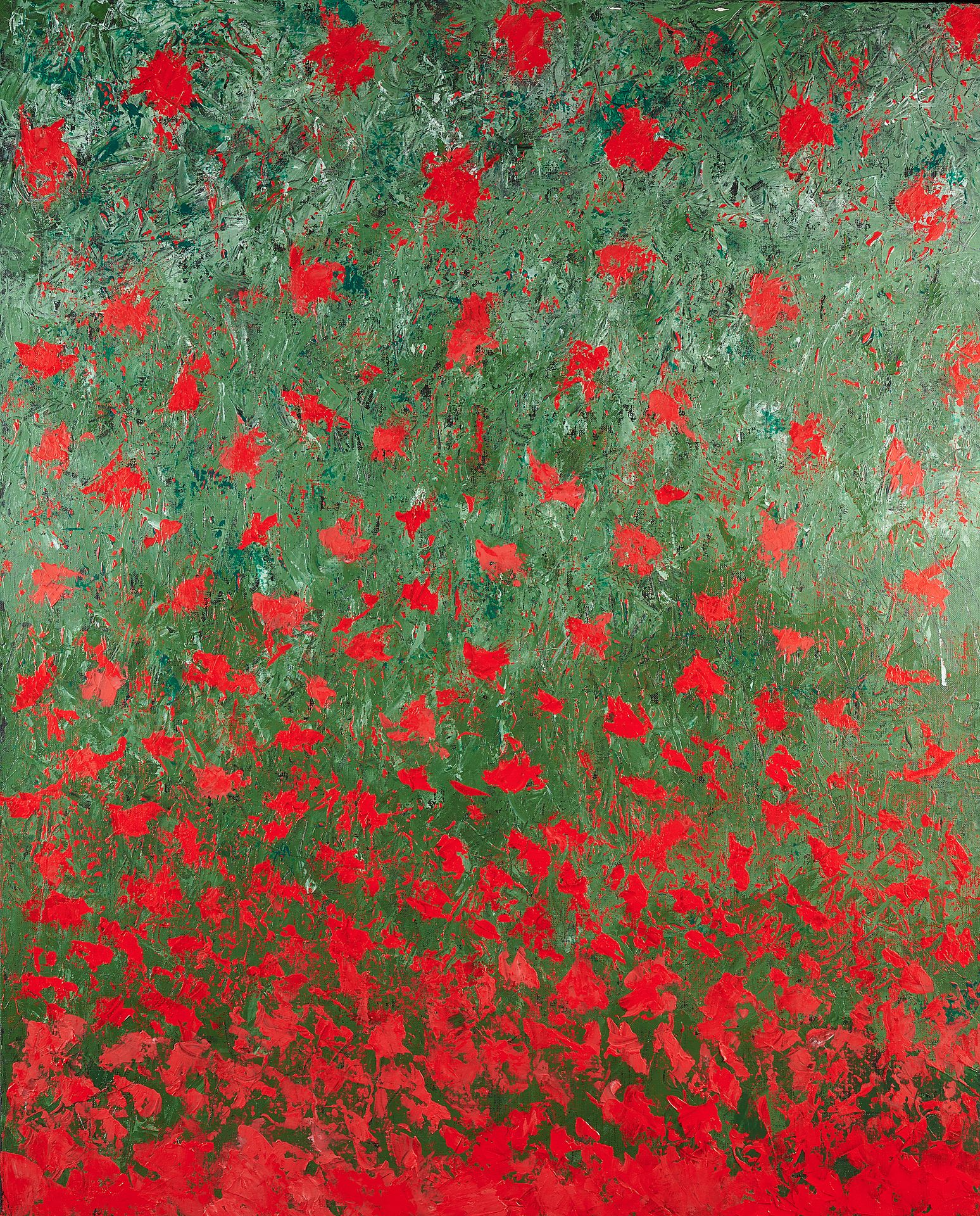 Null Franck BRIATTE (Né en 1938)

Composition en rouge et vert 

Acrylique sur t&hellip;