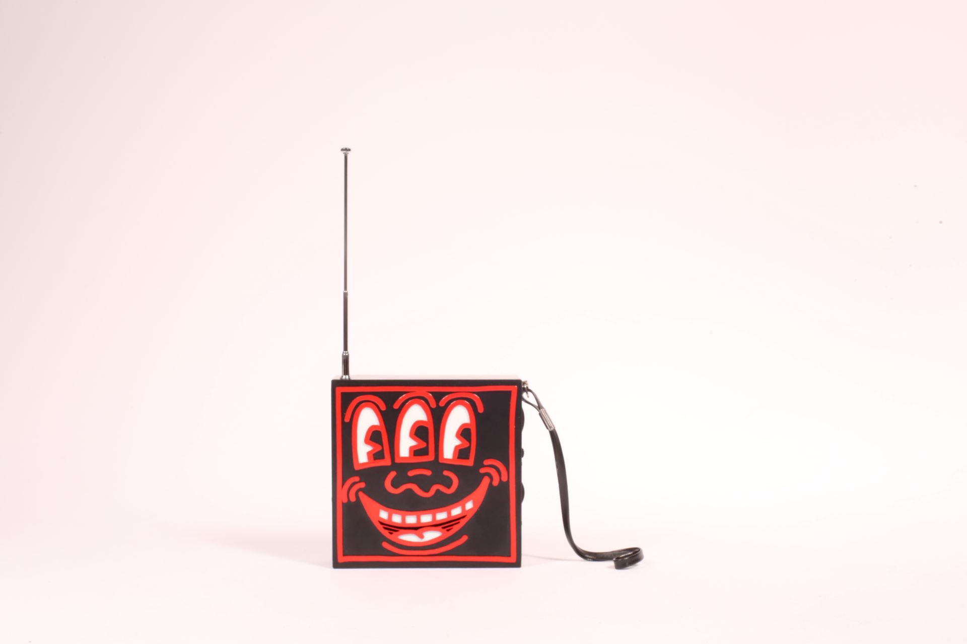 Terug kijken Elektricien grens Keith HARING (1958-1990) Pop Shop AM-FM Radio (1985) wi… | Drouot.com