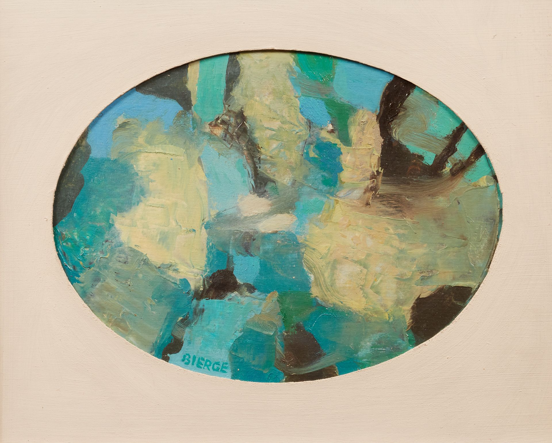Null 罗兰-比尔吉 (1922-1991)
娱乐n°9, 1980
纸上油画，装在面板上，左下角有签名
22 x 27 cm

书目：玛丽-马德莱娜-比尔热&hellip;