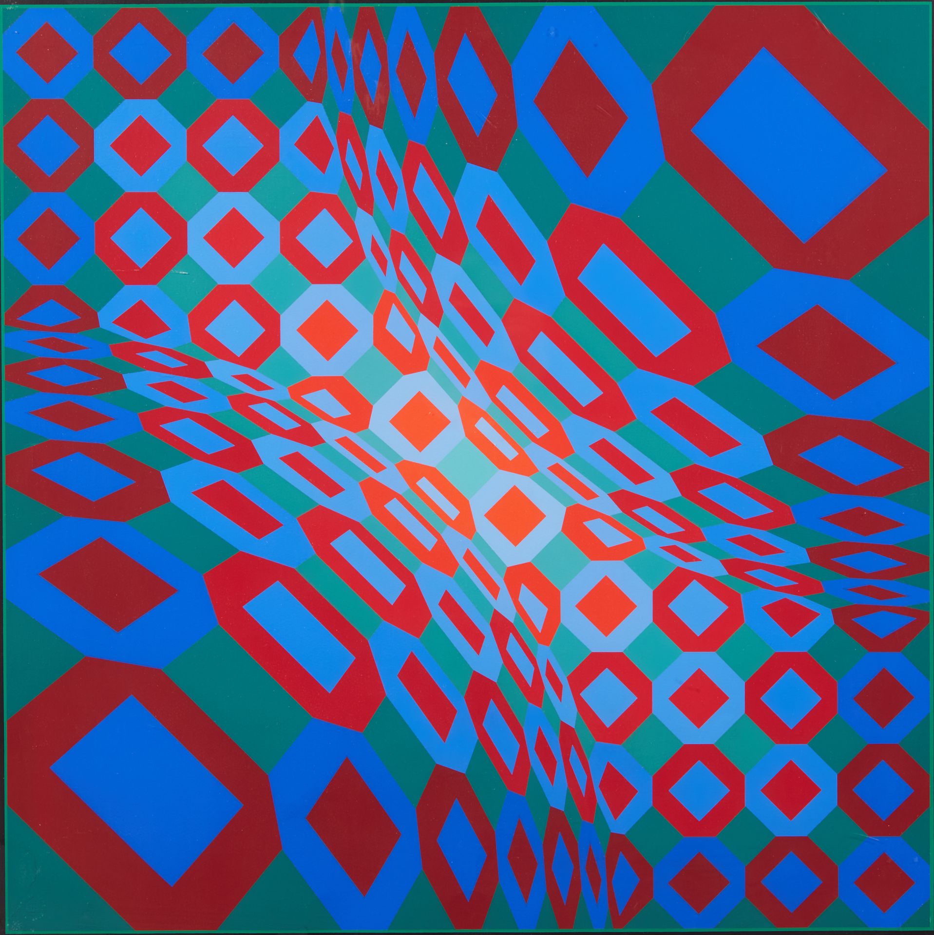 Null Victor VASARELY (1907-1997) 
Kinetic composition 
Serigraph signed and numb&hellip;