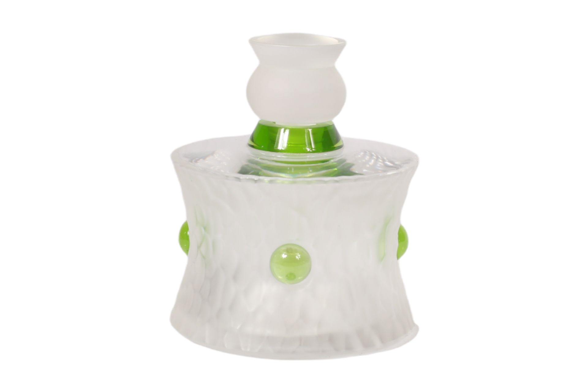 Null 圣卢斯 
圣路易香水1995 "绿色和透明水晶瓶
H.11厘米 
状况非常好，在盒子里