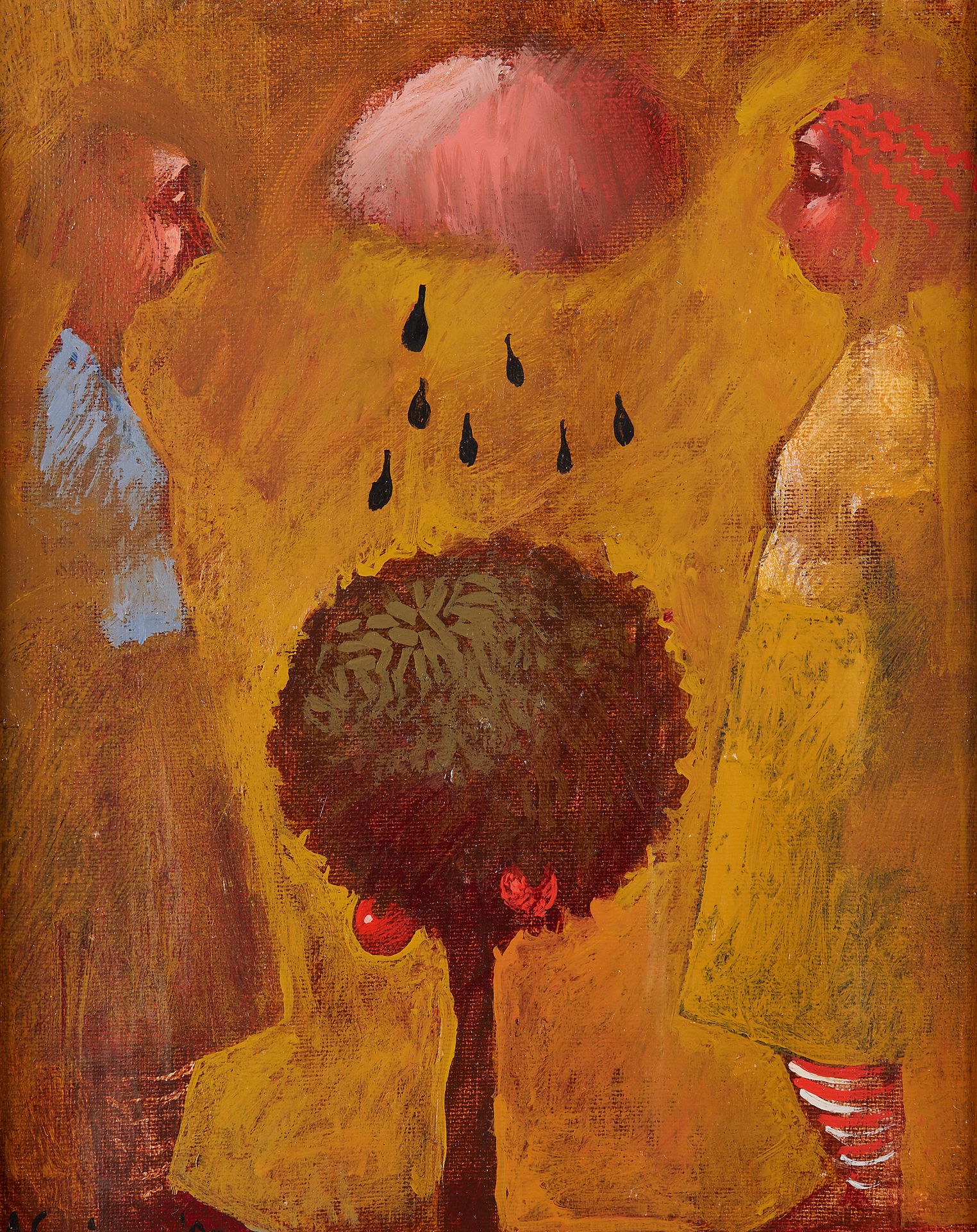 Null Yiannis ADAMAKIS (Né en 1959)
La pluie,1998
Acrylique sur toile
Signée en b&hellip;