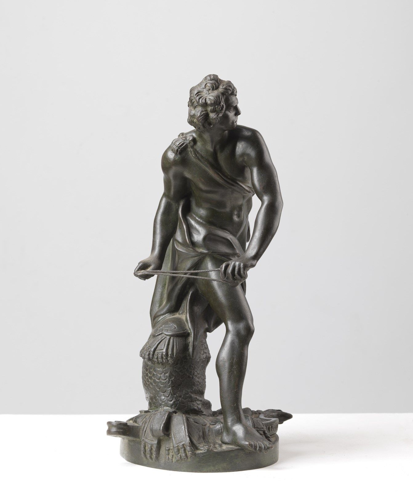 BRONZISTA DEL XIX SECOLO David (after Gian Lorenzo Bernini). 19世纪的艺术家 大卫（在吉安-洛伦佐&hellip;