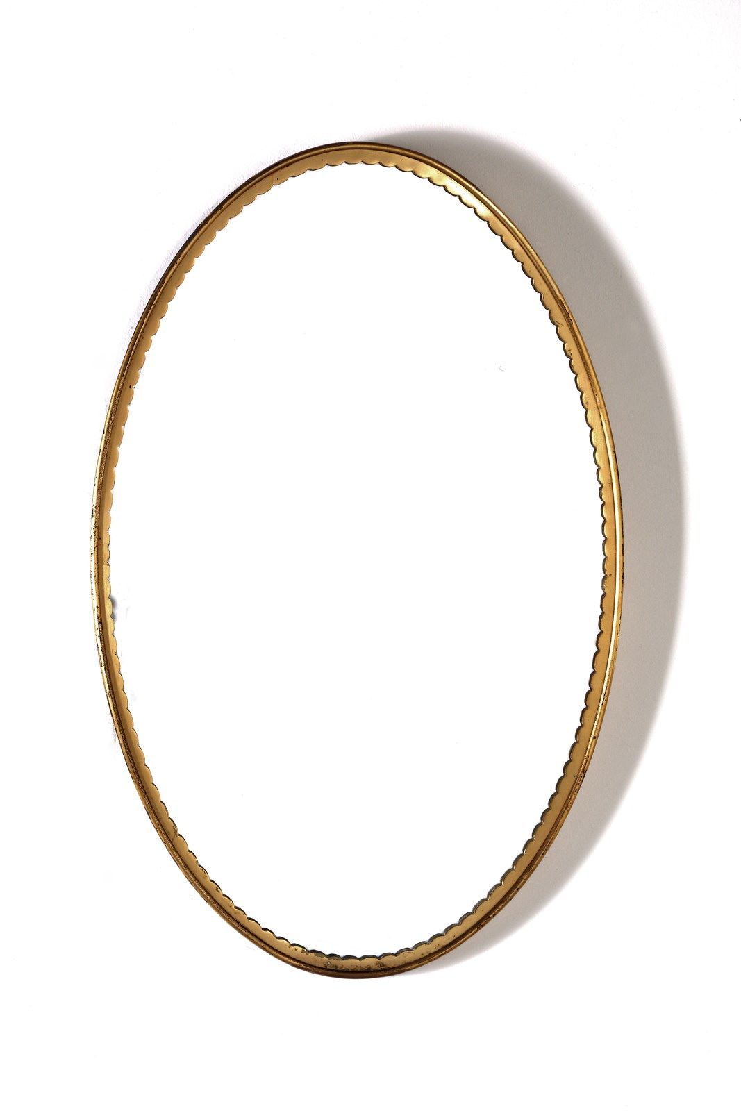 Manifattura Italiana MANIFATTURA ITALIANA Mirror. Brass and mirror. Cm 45,00 x 7&hellip;