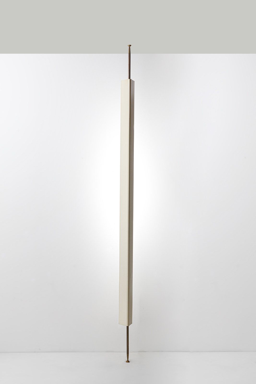 BORSANI OSVALDO (1911 - 1985) OSVALDO LT8 floor lamp for Tecno. 1954. Painted me&hellip;