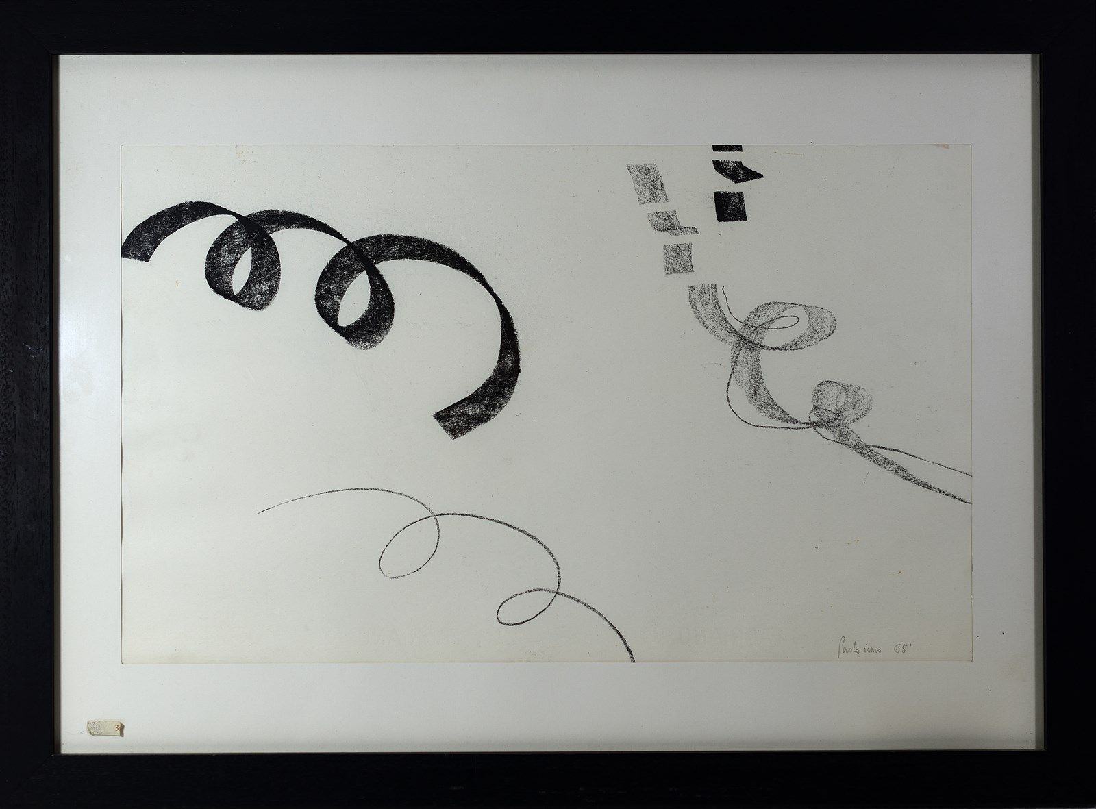 ICARO PAOLO (n. 1936) ICARO PAOLO (b. 1936).无题。签名和右下角的铅笔写的年份。Cm 59.40 x 39.30。19&hellip;
