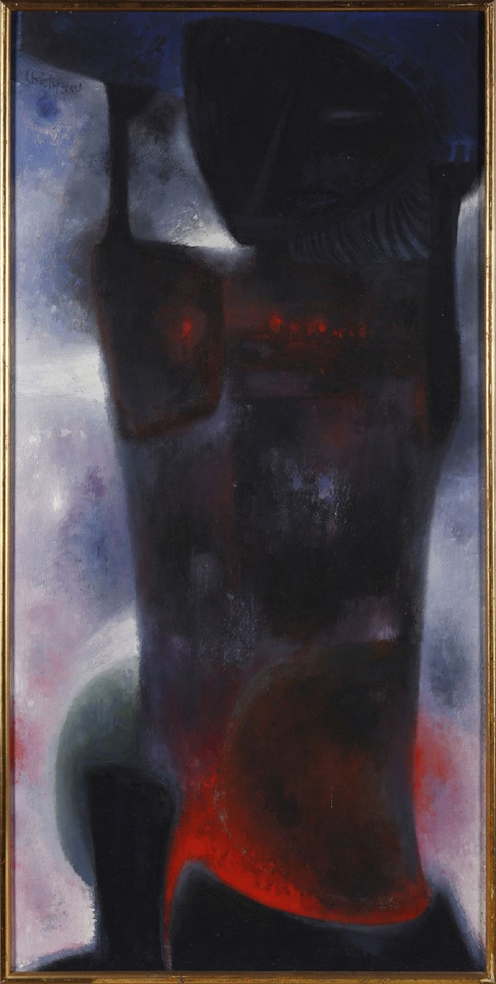 CHRISTOFOROU John (1921 - 2014) 克里斯托弗罗-约翰（1921 - 2014）。无题。左下角签名。出处：Galerie Rive &hellip;