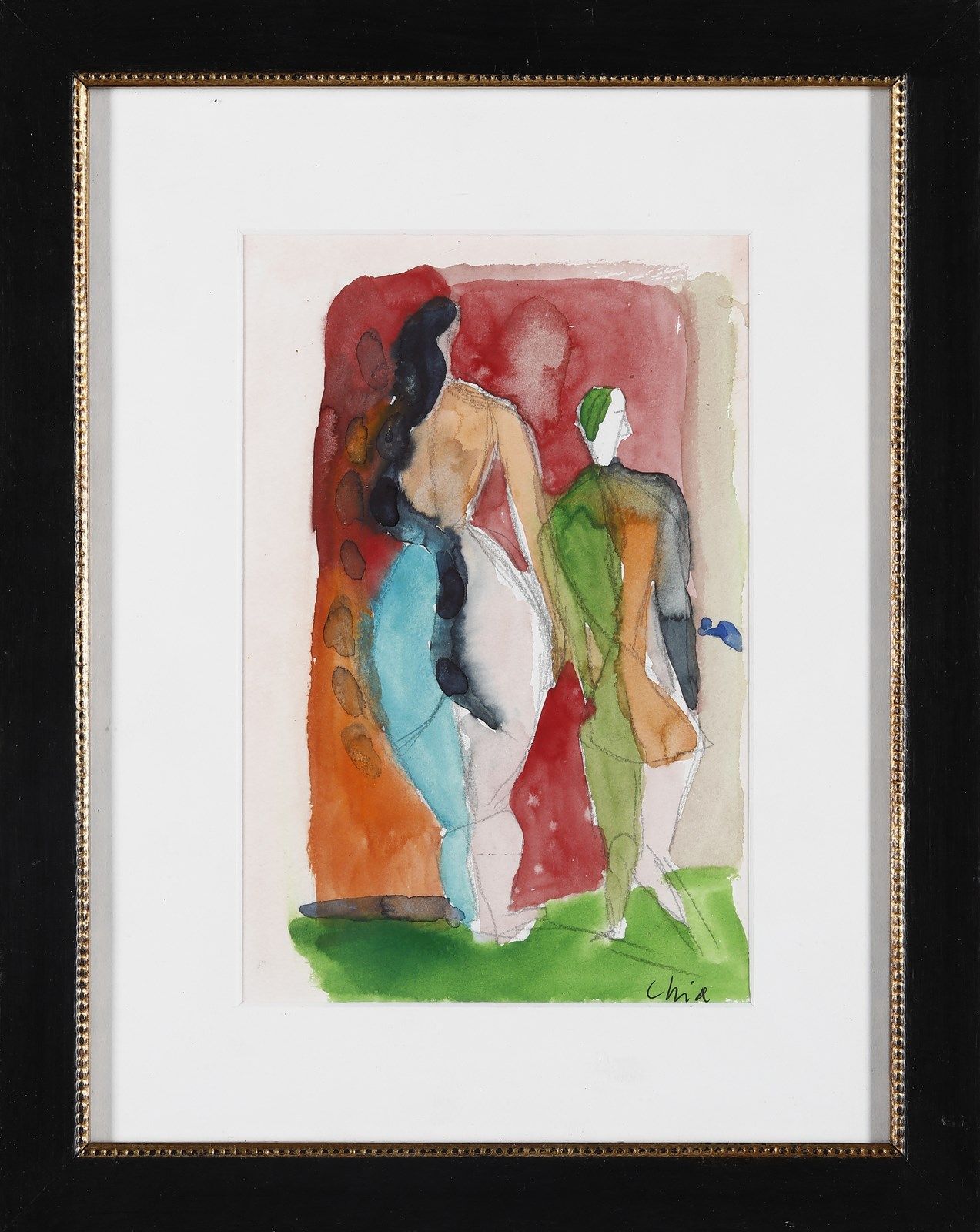 CHIA SANDRO (n. 1946) CHIA SANDRO (n. 1946). Untitled.. Signature lower right. A&hellip;
