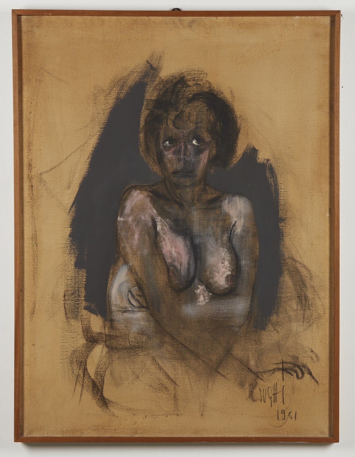 SUGHI ALBERTO (n. 1928) Untitled ( Nudo Femminile). ALBERTO SUGHI (né en 1928). &hellip;