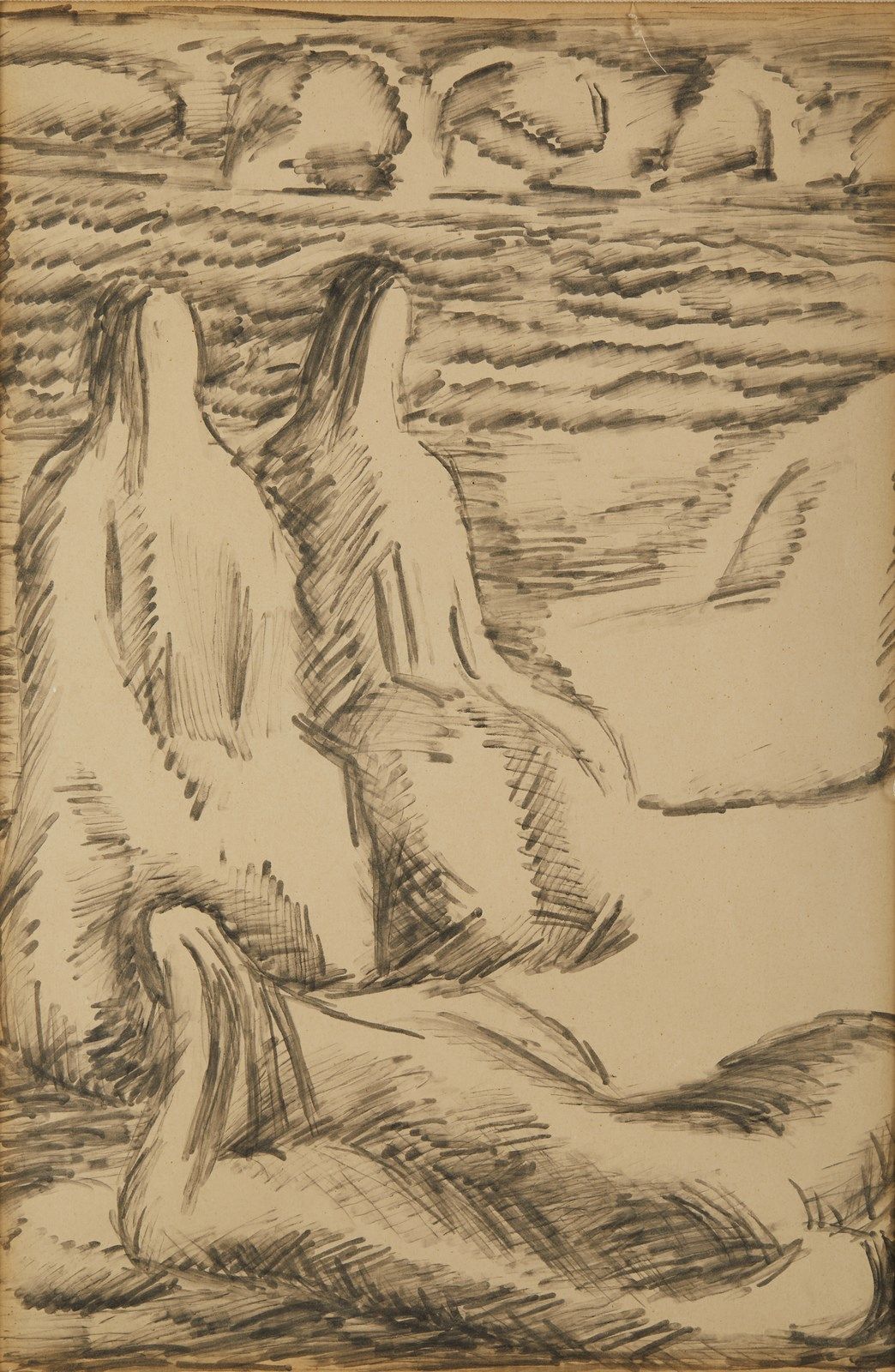 MARTINI ARTURO (1885 - 1947) Le Sirene. MARTINI ARTURO (1885 - 1947). Le Sirene.&hellip;