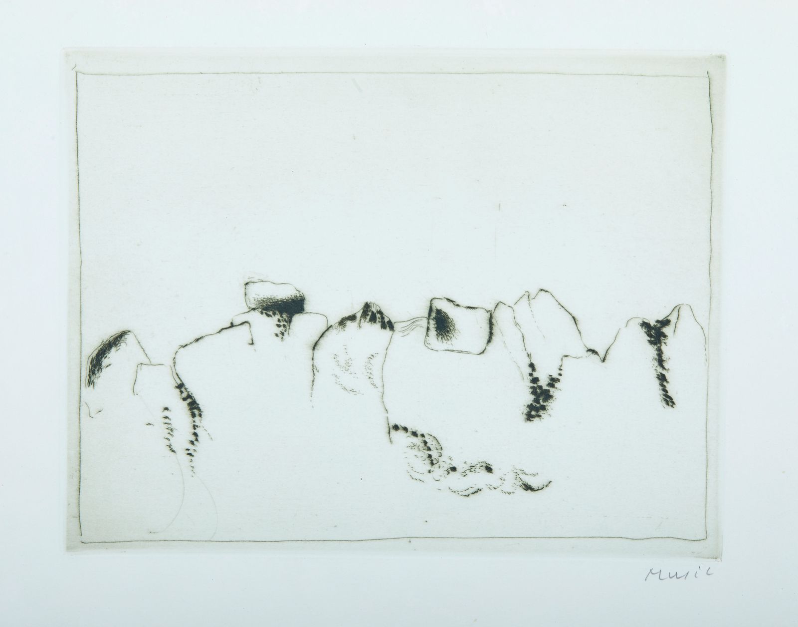 MUSIC ANTONI ZORAN (1909 - 2005) 音乐 安东尼-佐兰 (1909 - 2005) 来自《沙漠花园》一书。1976.蚀刻画。厘米2&hellip;