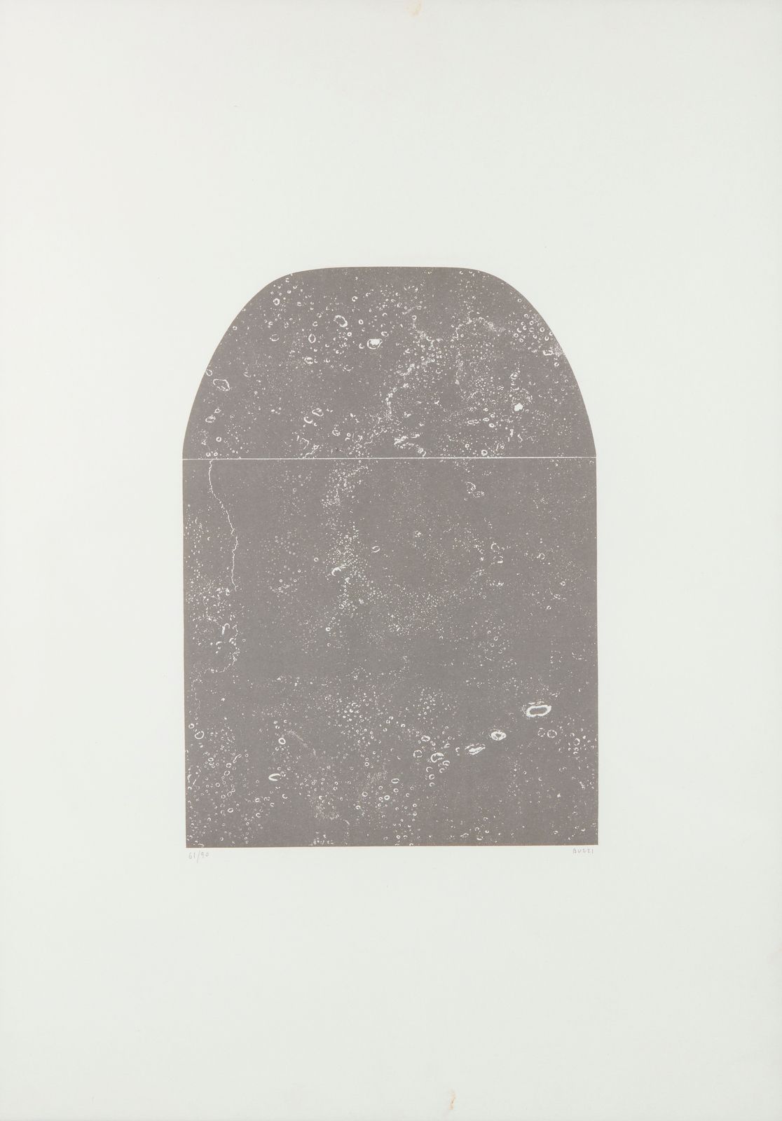 BURRI ALBERTO (1915 - 1995) BURRI ALBERTO (1915 - 1995) Radierung F. 1975. Radie&hellip;