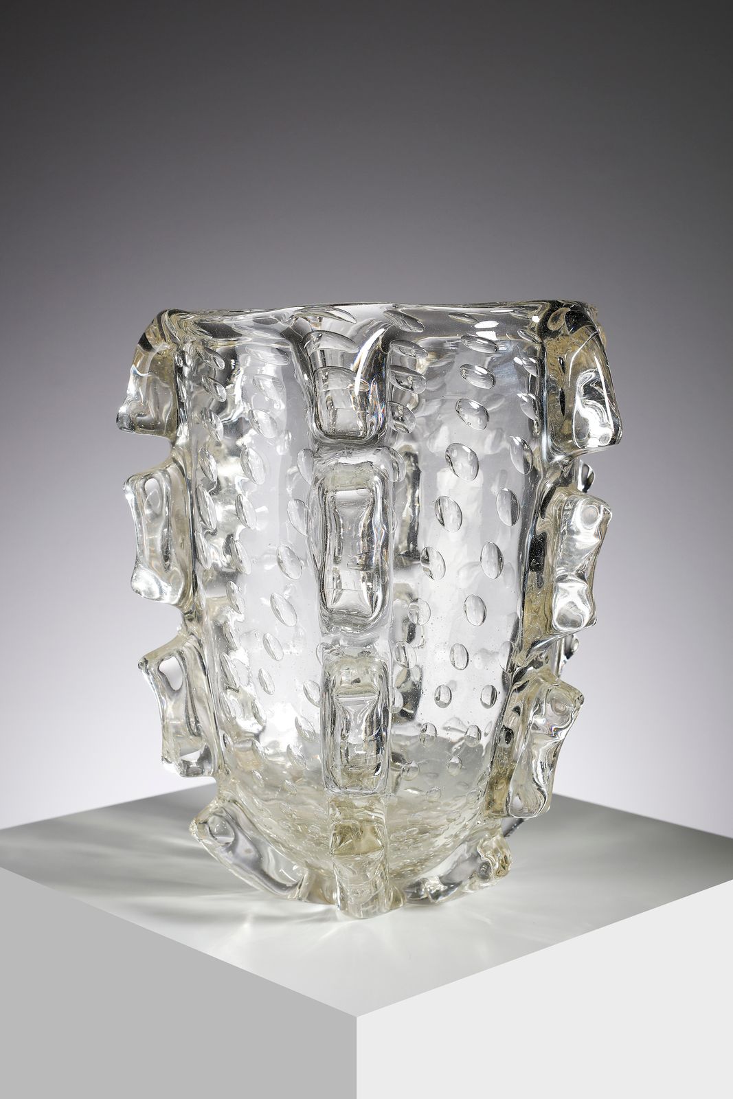 BAROVIER ERCOLE (1889 - 1974) BAROVIER ERCOLE (1889 - 1974) Vase de la série Seg&hellip;