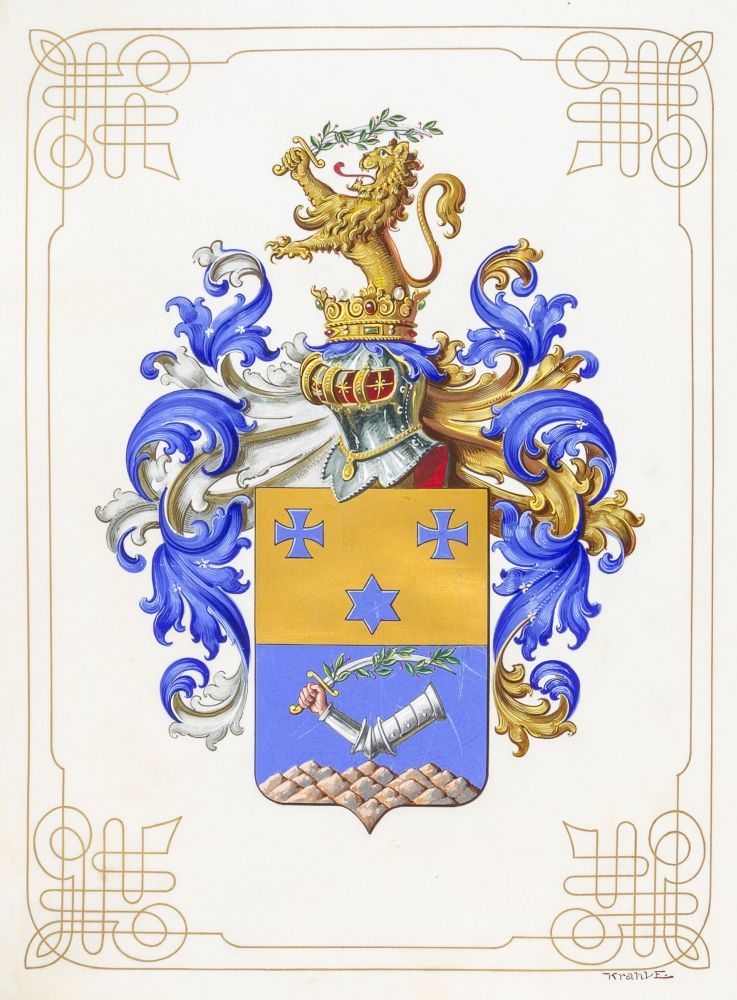 Adelsbrief - - Franz Joseph I. Von Carta de Nobleza - - Francisco José I de Aust&hellip;