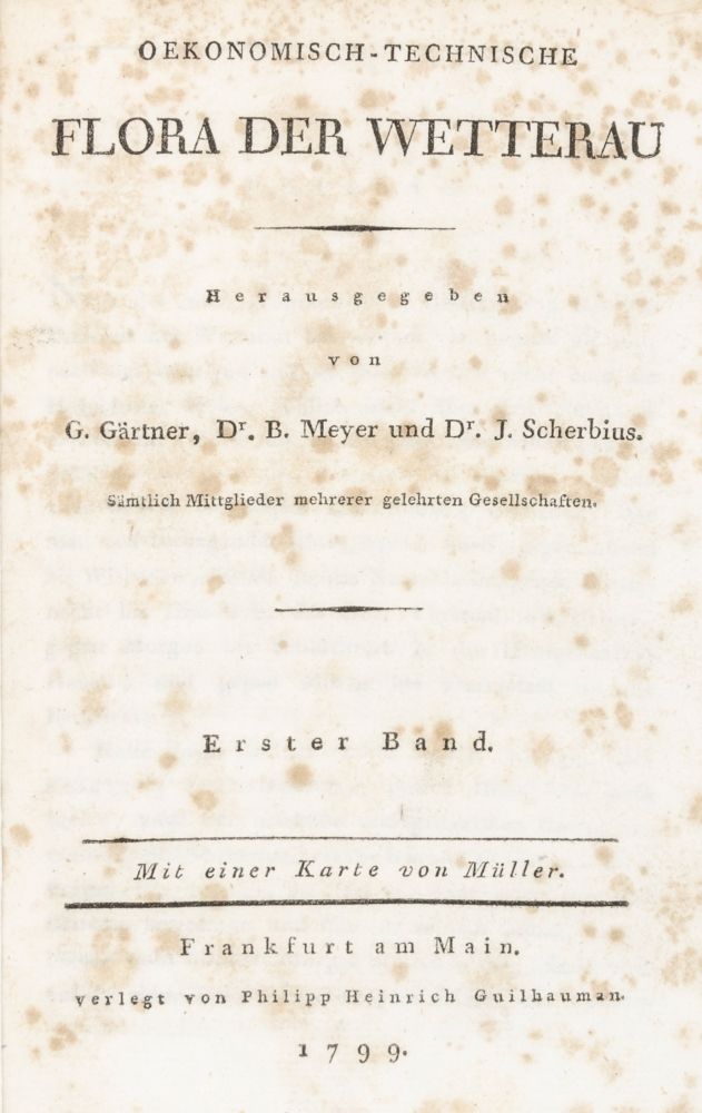 Biologie - Botanik - - Gärtner, G. Biologie - Botanique - - Gärtner, G. E.A. Oek&hellip;