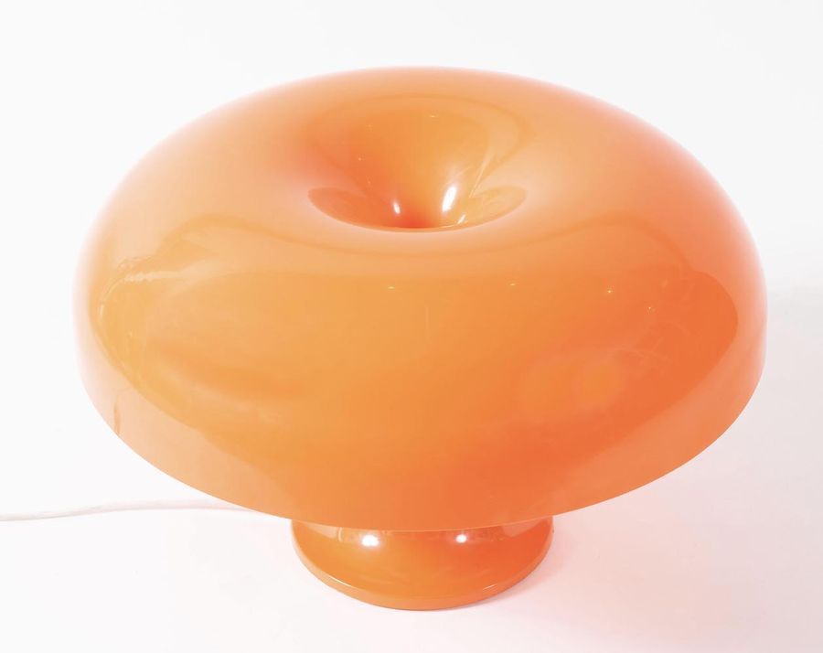 Null GIANCARLO MATTIOLI ABS plastic table lamp model 'Nesso'. Original trademark&hellip;