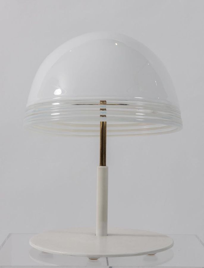 Null Lámpara de mesa LEUCOS de metal y vidrio soplado. Marca original. Fabricado&hellip;