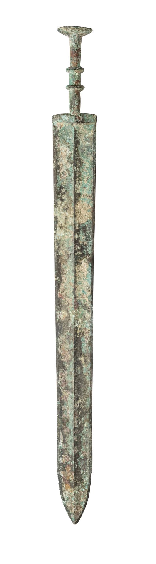 A CHINESE BRONZE SWORD (JIAN), PROBABLY ZHOU DYNASTY OR EARLY WARRING STATES (10&hellip;