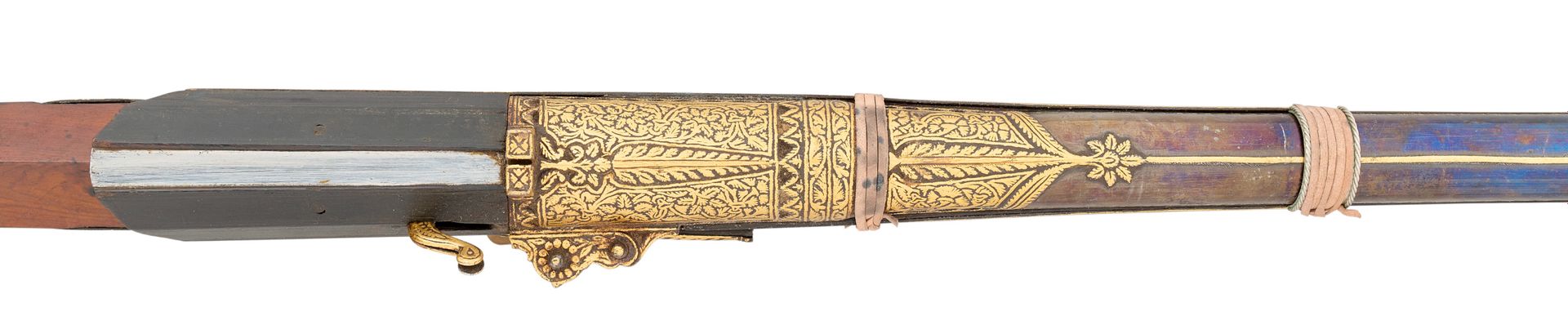 A FINE 16 BORE NORTH INDIAN MATCHLOCK GUN (TORADOR), 18TH/19TH CENTURY, PROBABLY&hellip;