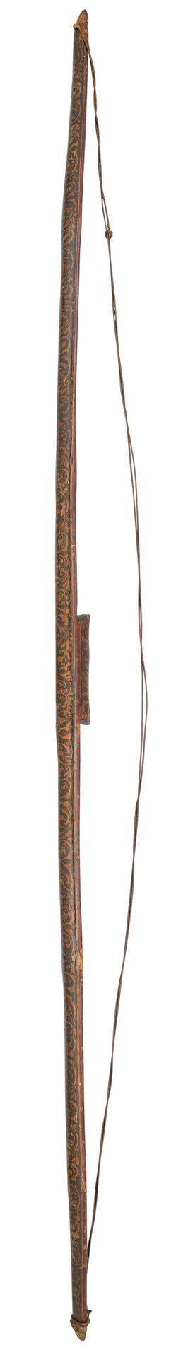 A SOUTH INDIAN DECORATED BOW, 18TH/19TH CENTURY, PROBABLY KARNATAKA ARCO DECORAT&hellip;
