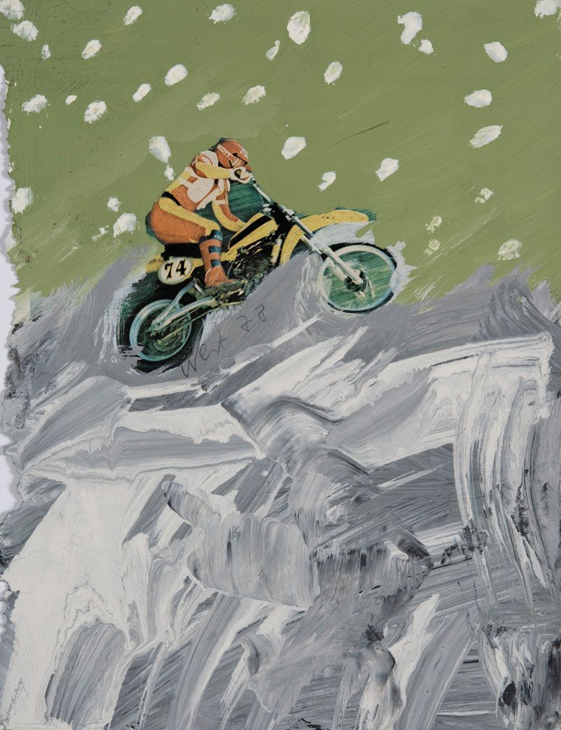Franz West (Wien 1947 - 2021) Sans titre, 1978 ; tempera sur papier, 27 x 21 cm_&hellip;