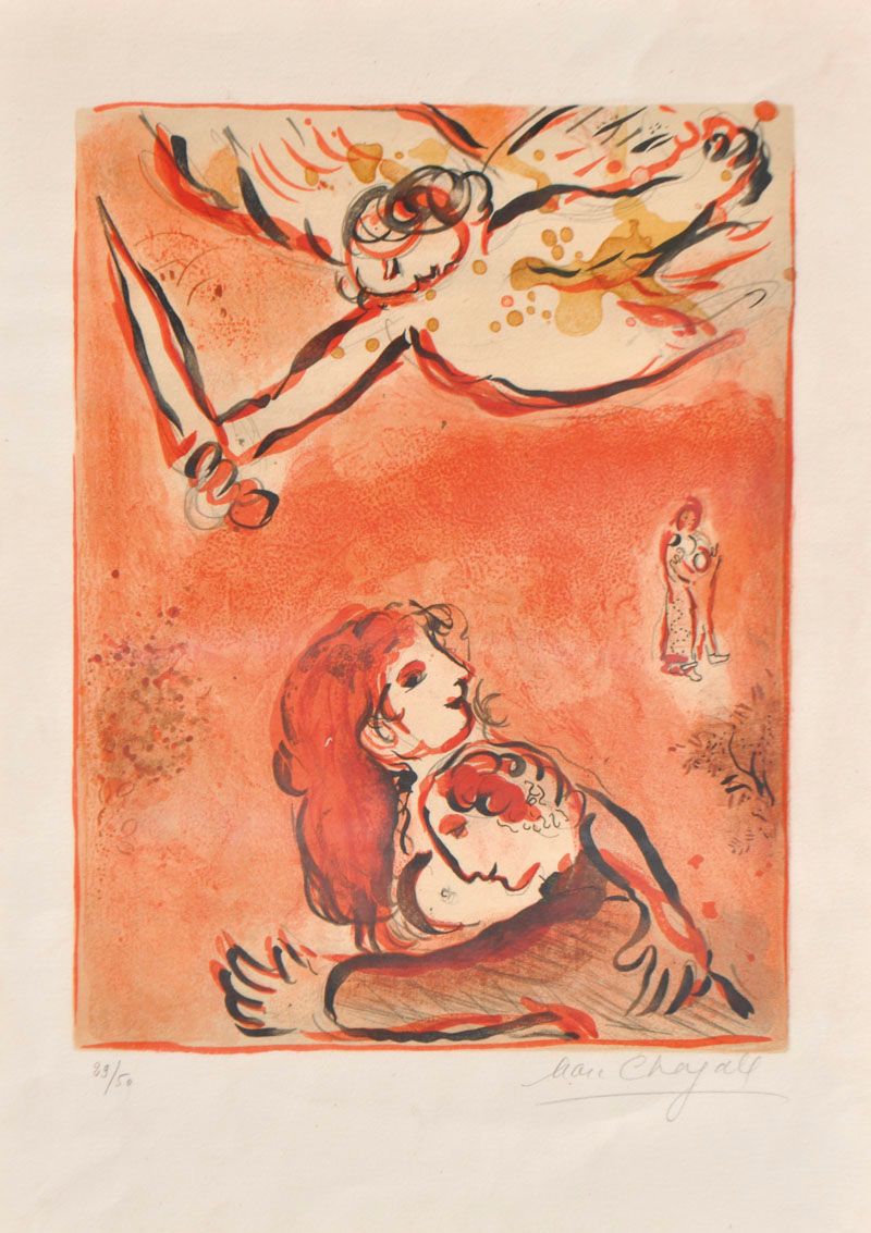 Marc Chagall (Ljosna, Balarus 1887 / Saint-Paul-de-Vence 1975) La vergine d'Isra&hellip;