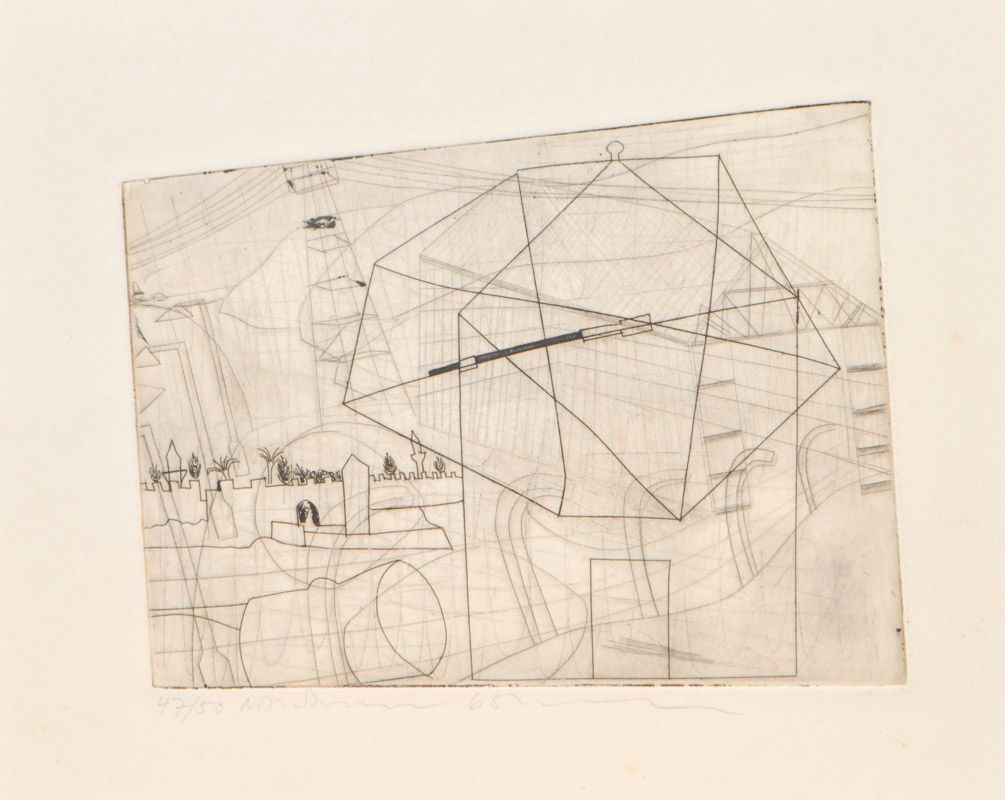 Ben Nicholson (Denham 1894 – Hamstead 1982) Monschen, 1968;Radierung auf Papier,&hellip;