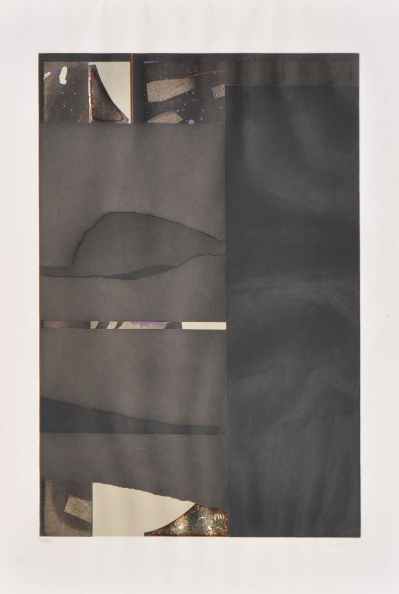 Louise Nevelson (Kiew/Kiev 1899 - New York 1988) Untitled, 1975; colored etching&hellip;