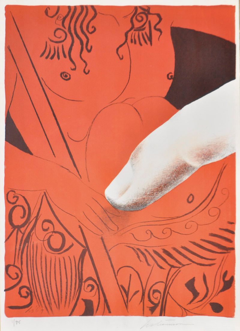 Harold Stevenson (1929 - 2018) Exploration, 1969 ; lithographie colorée sur papi&hellip;