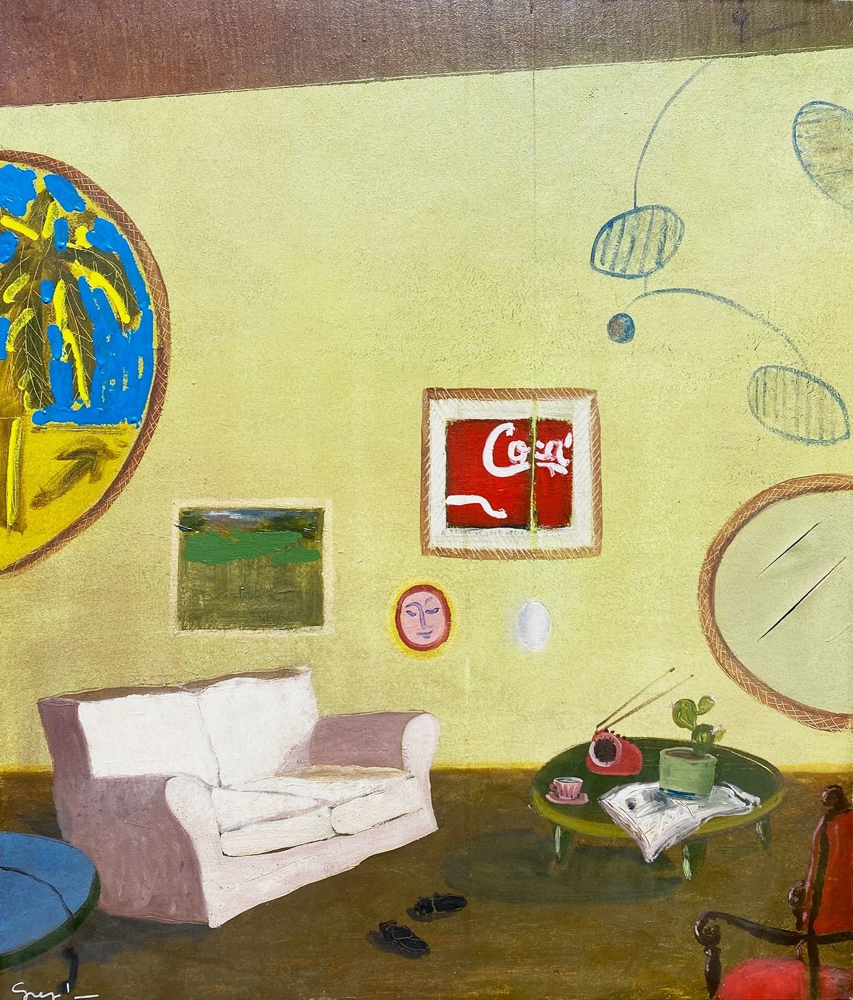 EMANUELE GREGOLIN Gregolin Emanuele

米兰（Mi）1972



室内

1990



布面油画

70,00x60,00
