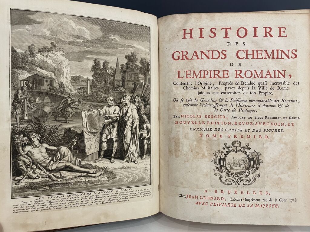 Null BERGIER (Nicolas). Histoire des grands chemins de l'Empire romain, contenan&hellip;