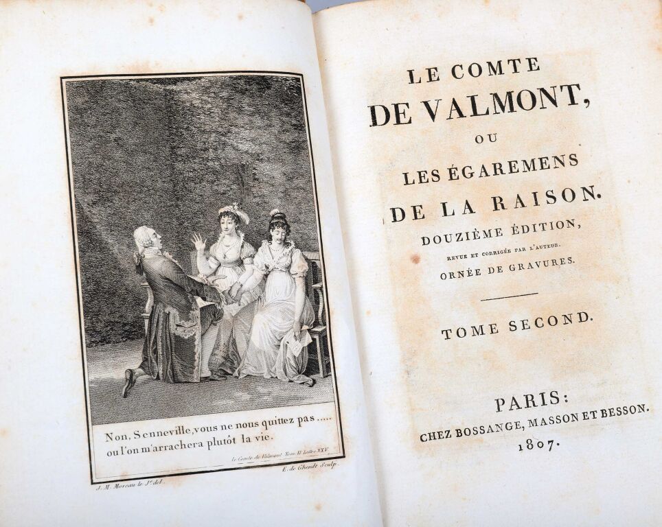 Null [GÉRARD (Louis-Philippe). El Conde de Valmont, o los errores de la razón. [&hellip;