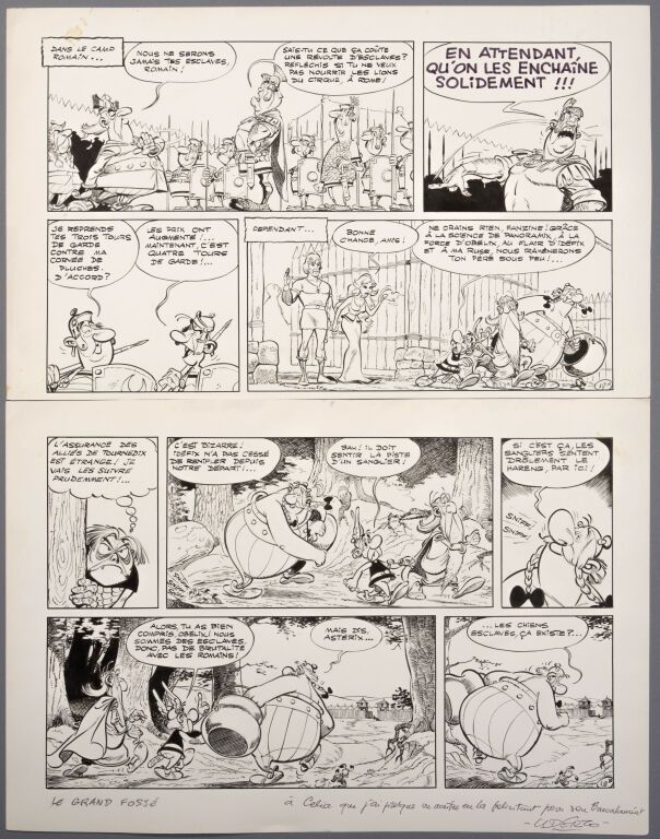Null 
ALBERT UDERZO (1927-2020).




Asterix - 25. Album.




Der große Graben.
&hellip;