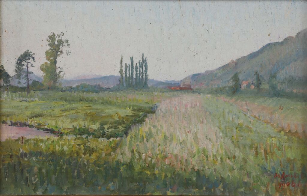 Null Hàm Nghi, Prinz von Annam (1871-1944), genannt TU XUAN.
Landschaft mit Zypr&hellip;