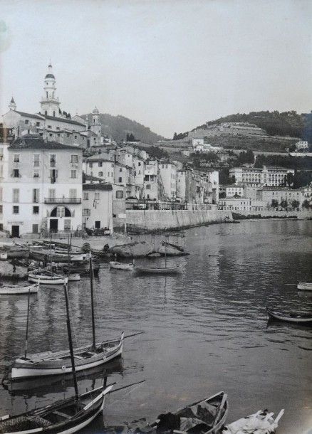 Null Jean GILLETTA (1856-1933).

Le port de Menton (Alpes-Maritimes), vers 1900-&hellip;