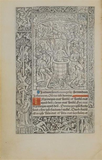 Null [Post-incunable]. [HEURES (Rome). 1502]. Hore intemerate Virginis Marie sec&hellip;