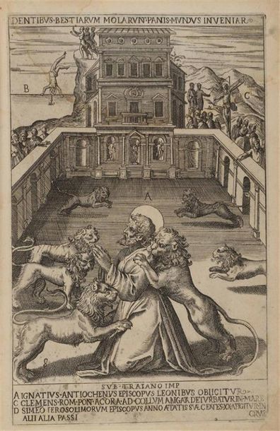 Null * [Gravures du XVIe siècle]. CAVALIERI (Giovanni Battista). Ecclesiae milit&hellip;