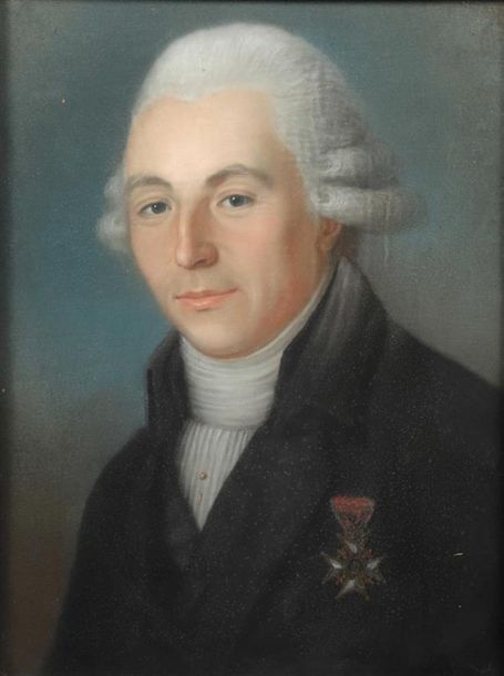 Null Ecole FRANCAISE vers 1790.
Portrait dit de monsieur de Manneville.
Pastel o&hellip;