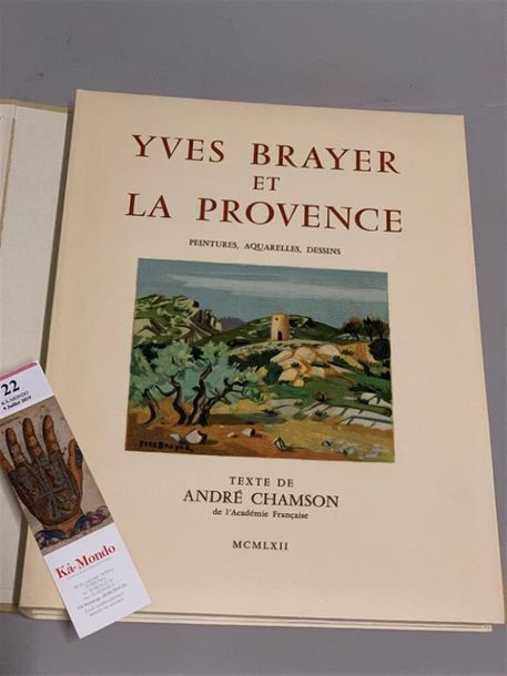 Null [BRAYER]. CHAMSON (André). Yves Brayer et la Provence. Paris, Arthaud, 1962&hellip;