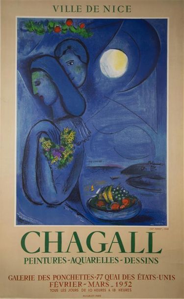 Null CHAGALL Marc (1887-1985) 
"Peintures - Aquarelles - Dessins - Galerie des P&hellip;