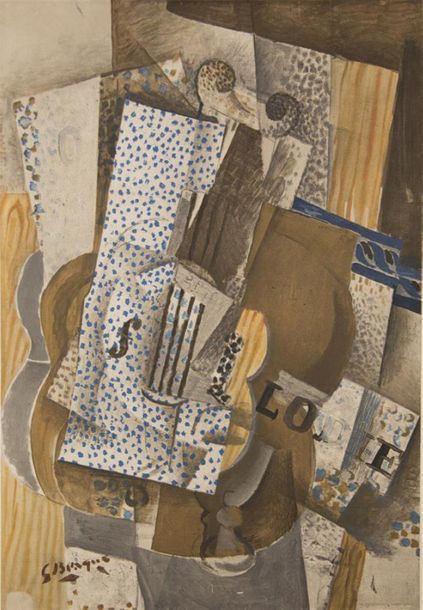 Null BRAQUE Georges D'après (1882-1963)
"Braque, Gris, Leger, Picasso, Le Cubism&hellip;