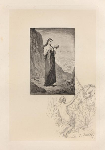 Null PUVIS de CHAVANNES Pierre (Lyon 1824-Paris 1898)
"Marie Madeleine dans le d&hellip;