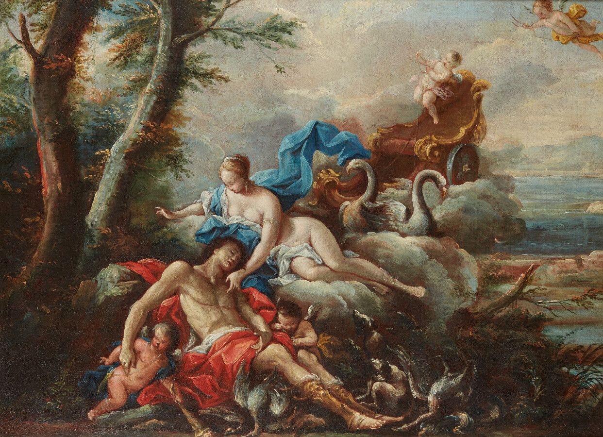Null Scuola italiana del XVIII secolo, entourage di Filippo LAURI

Apollo e Dafn&hellip;