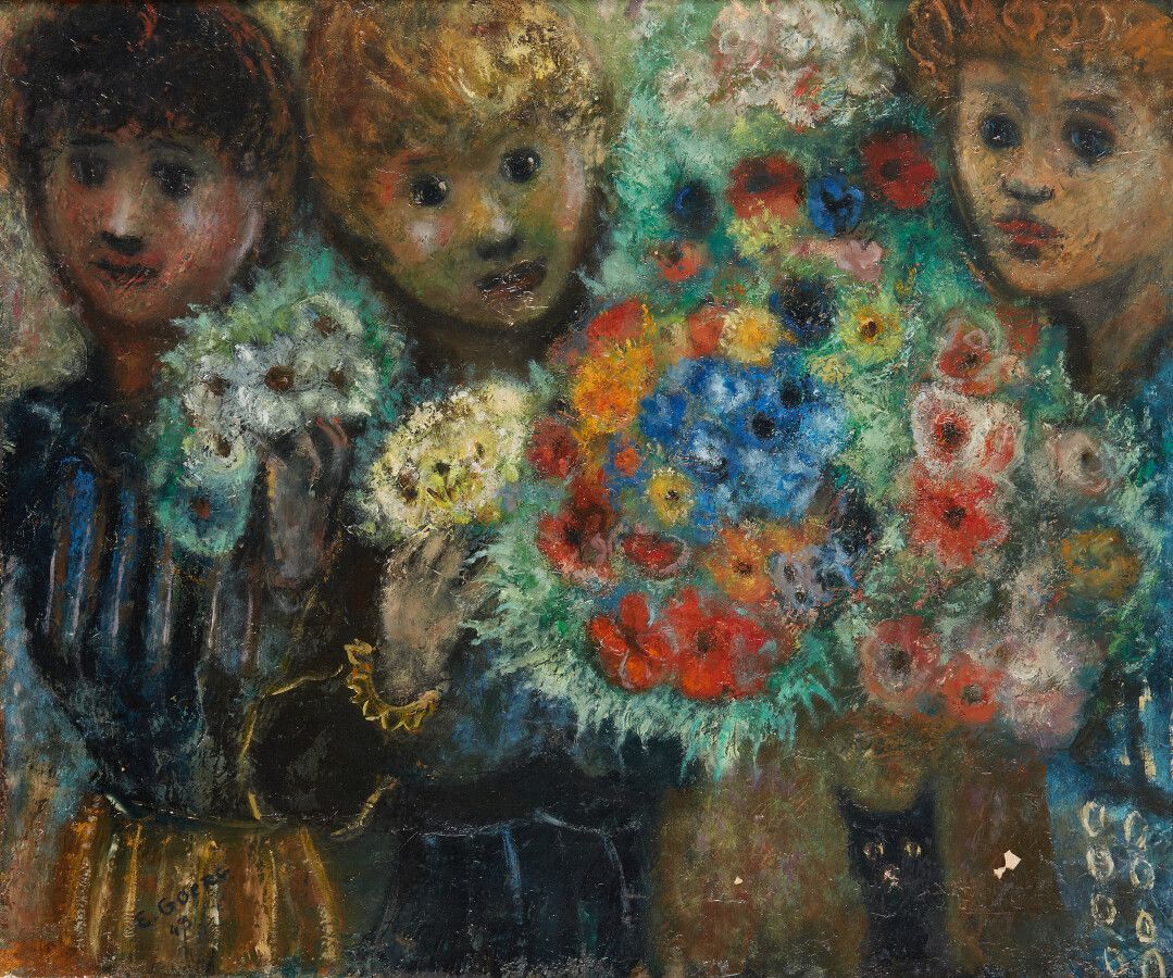 Null GOERG Edouard (1893-1969)

« Trois bouquets trois jeunes filles », 1943

Hu&hellip;