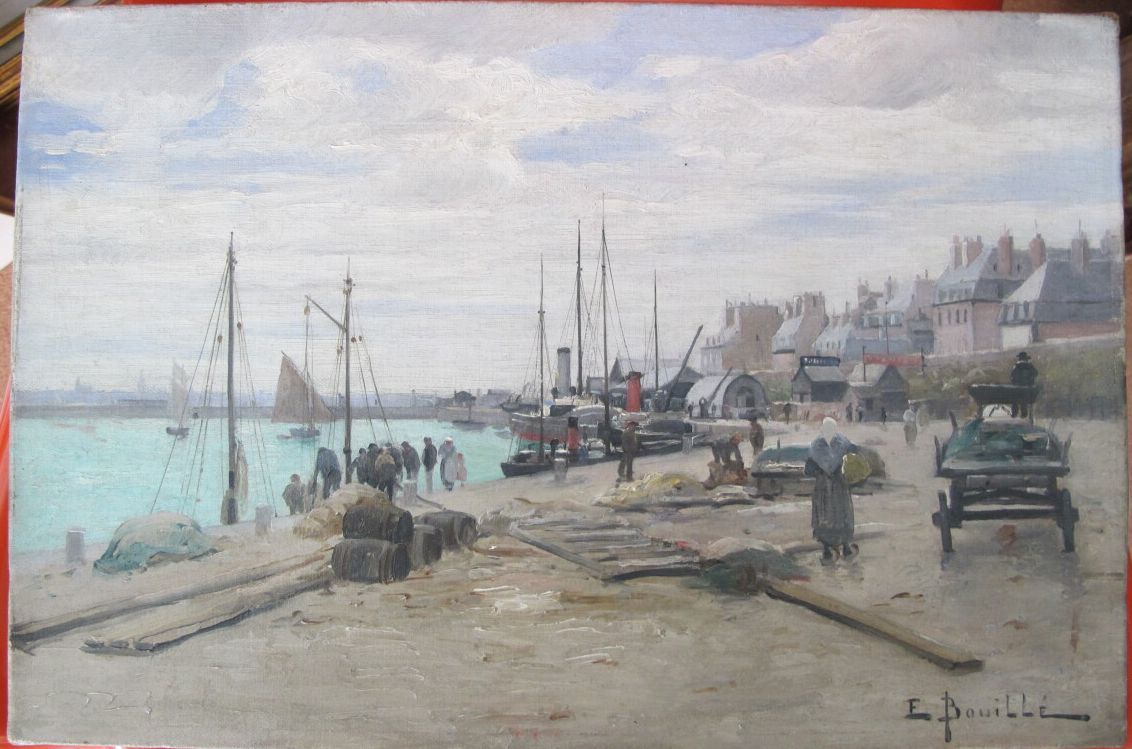 Null BOUILLE Etienne (1858-1933)

Le retour de pêche

Huile sur toile signée en &hellip;