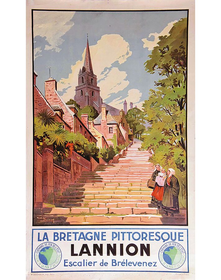 Null Lanion vers 1930

TOUSSAINT MAURICE

M. Déchaux Paris

Affiche entoilée/ Vi&hellip;