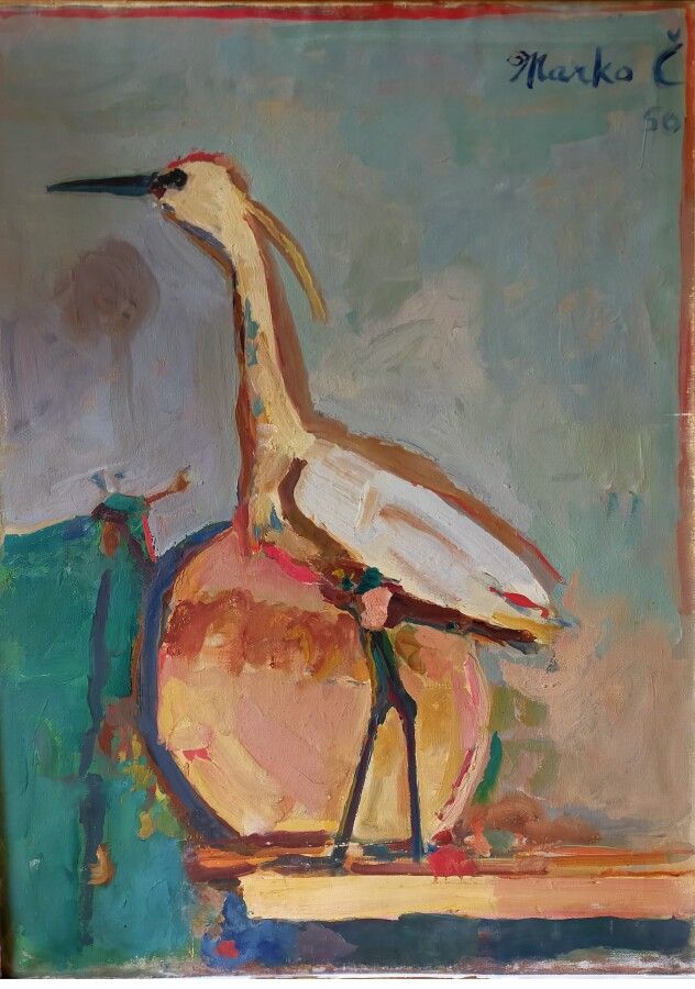 Null CELEBONOVIC Marko (1902-1986)

Still life with a crane

Oil on canvas signe&hellip;