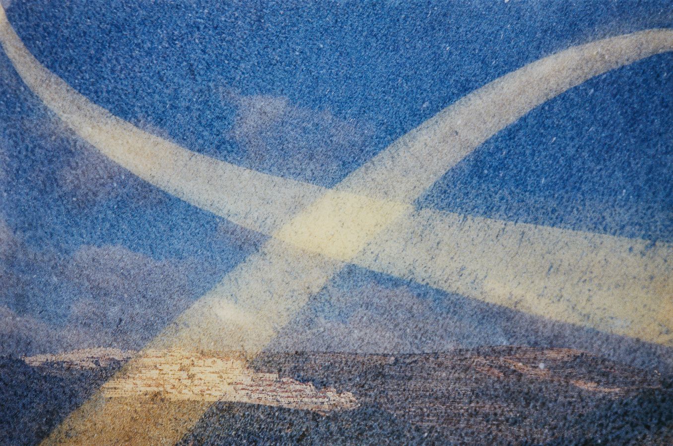 Null HERMAN Y.拉斐尔（1974年

承诺之地X

彩色印刷品，已签名

高度：80厘米80厘米；宽度：120厘米